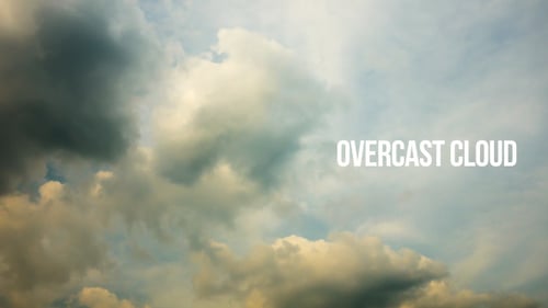 Dynamic Cloudscape Time-Lapse on Overcast Daylight