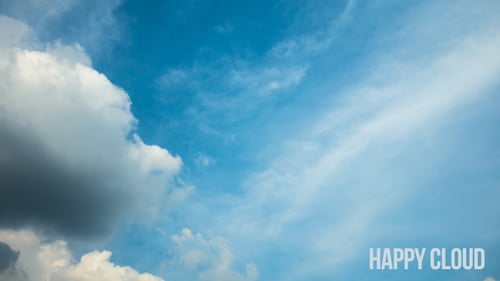 Nuage heureux