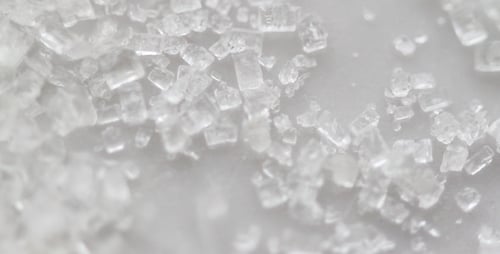 Makro-Zuckerkristalle