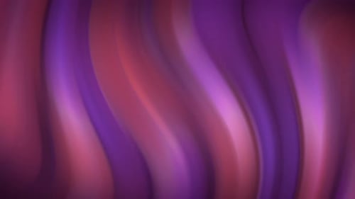 Abstract Fluid Motion Background with Pink and Purple Waves