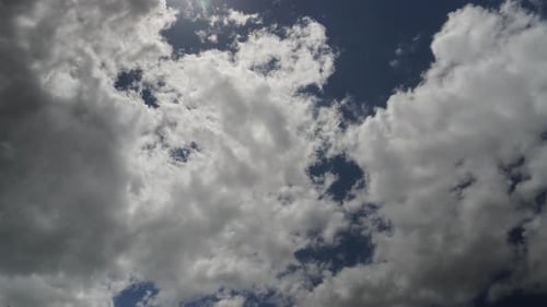 Clouds To Blue Sky Timelapse
