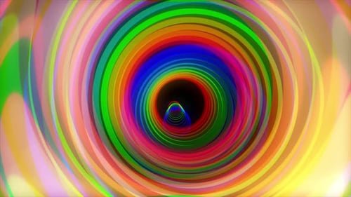 Abstract multicolored geometric motion background