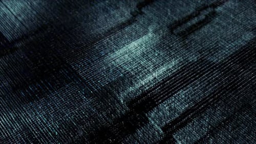 Futuristic Digital Grid Network Abstract Background Animation