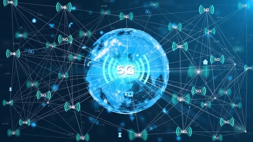 5g Mobile Internet Wi Fi Wireless Network Signal Transmission