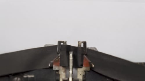 Old Typewriter Types "National Cat Day"