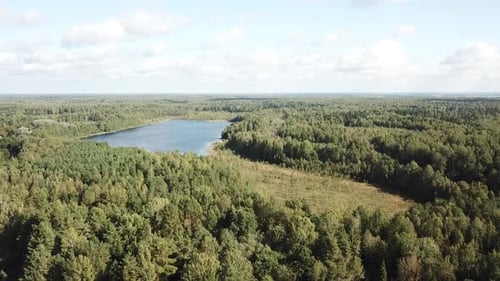 A Birds Eye View Of Krasnodvorskoye Lake 01
