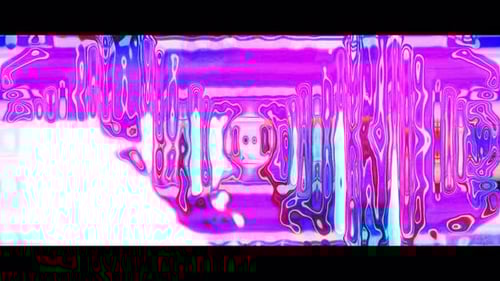 Vibrant Abstract Glitch Digital Distortion Effect Background