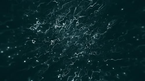 Curved Wavy Lines Dark Background