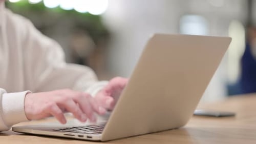Typing Laptop