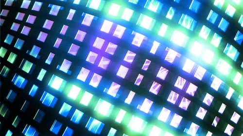 Lumières décoratives de scène bleues 22