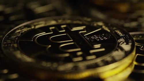 Plan rotatif de Bitcoins (cryptomonnaie numérique) - BITCOIN 0564