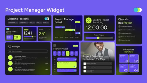 Project Manager Widget