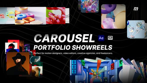 Carousel Portfolio Showreels