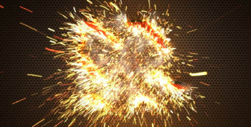 Dynamic Sparks Logo and Title Reveal