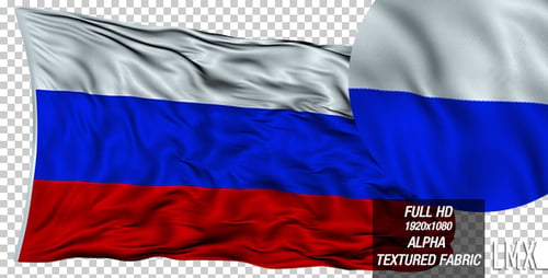 Flagge von Russland