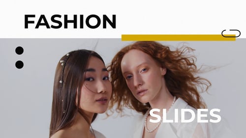 Dynamic Modern Slideshow Opener with Bold Graphic Accents