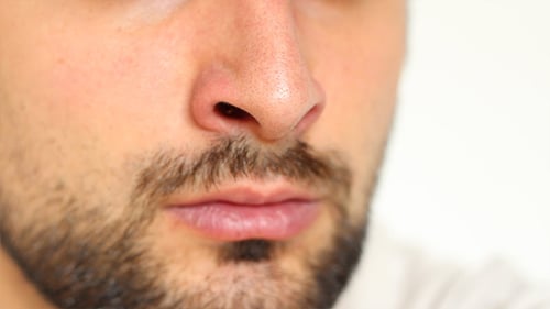 Close up of Talking Man