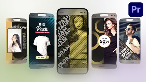 Modern Fashion Instagram Stories for Social Media Marketing