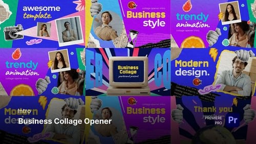 Intro - Business Collage Opener
