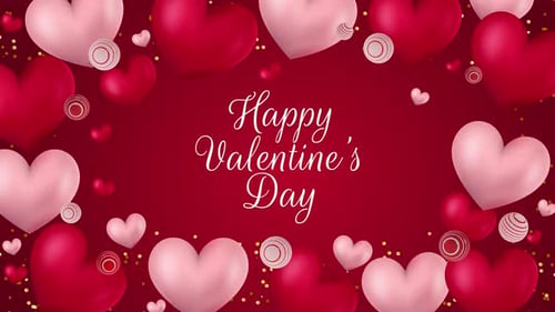 4K UHD Valentinstag Grenzschleife