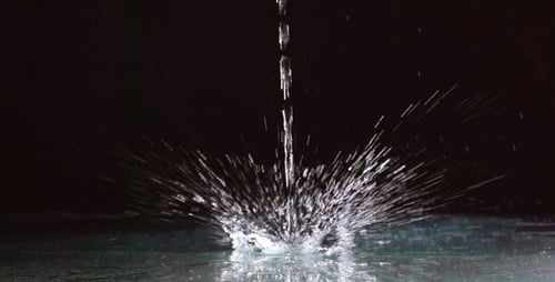 Fallendes Wasser