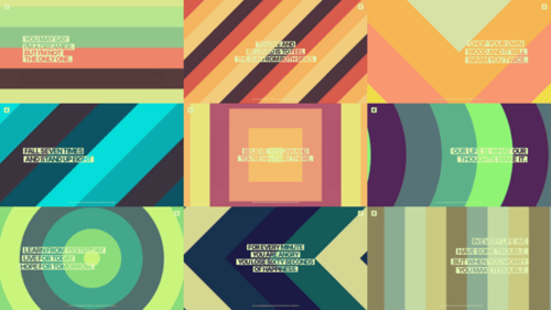 Dynamic Geometric Text Reveals