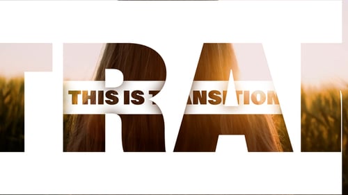 Dynamic Text Transitions with Modern Typographic Reveals