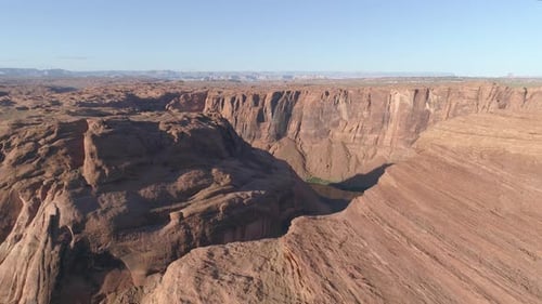 Aerial view of the Horseshoe Bend