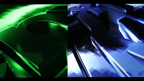 Cinematic Digital Tech Energy Light Logo Reveal