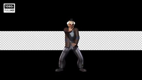 Danse du clown 2 - Concept d'Halloween