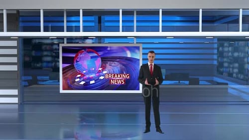 Virtual Studio Set 1010 Camera 02