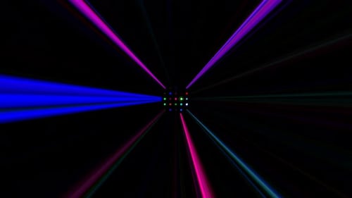 glowing light that regulates the movement of the lines in full color