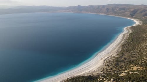 Aerial Salda Lake Region