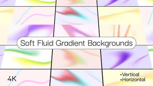 Animated Fluid Gradient Backgrounds Pack