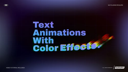 Dynamic Glitch Text Animation Pack