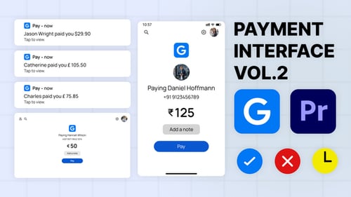 Dynamic Payment App User Interface Template