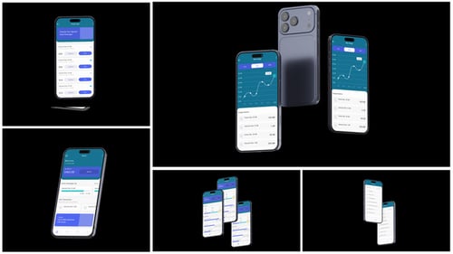 Phone 17 Pro Showcase Mockup