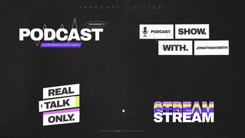 Podcast Titles (MoGRT)
