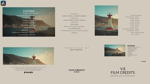 Film Credits V.8