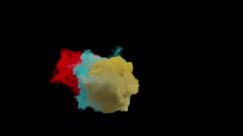 Colorful Smoke Reveal