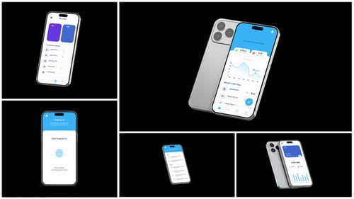 Realistic Phone 17 Pro Mockup App