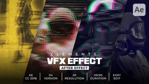 Digital Glitch Transition Effects Pack for Video Projects