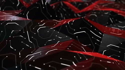 Abstract circuit board futuristic background.