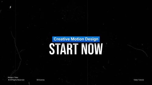 Modern Titles \ Premiere Pro (MOGRT)
