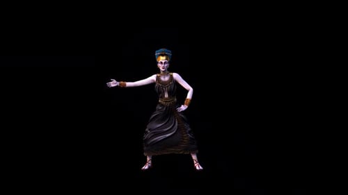 Danse Néfertiti 5 — Concept d'Halloween