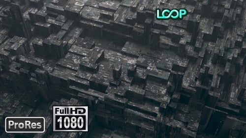 Alien Tech 1 - Abstract Geometry - FullHD
