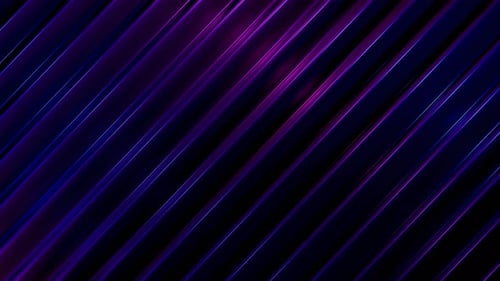 4K Loop Background of Moving Neon Lines
