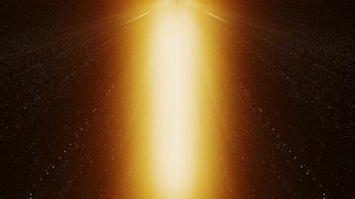Particles With Rays Light Awards Background 4k