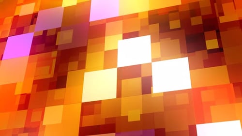 Abstract Hi-Tech Geometric Squares background