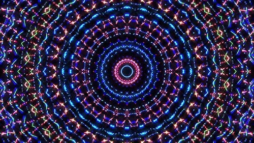 Hintergrund Helle abstrakte Lichtstreifen in farbigem Kaleidoskop